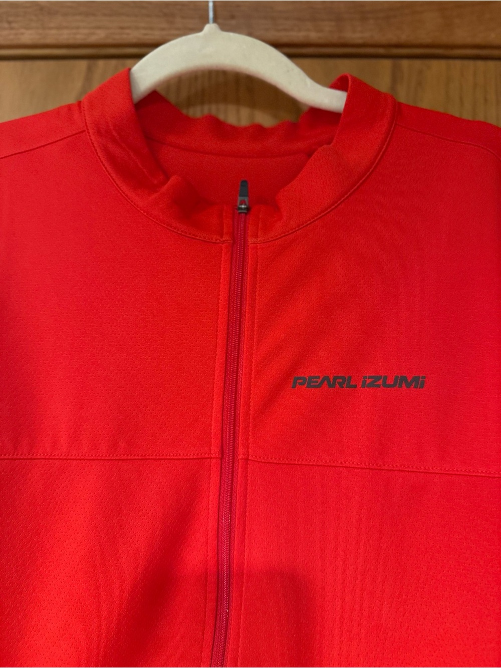 Pearl Izumi Men's XL Red Full-Zip Performance Cycling Jacket Jersey - Like New!
